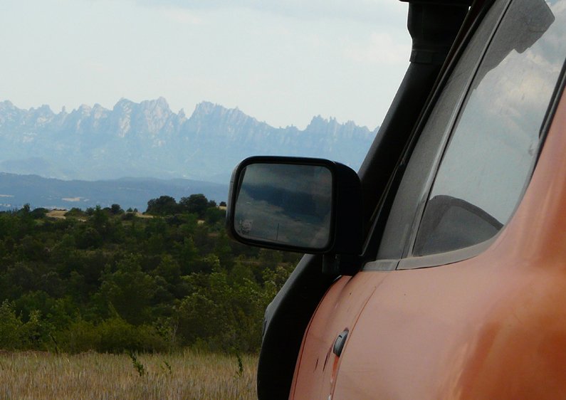 pedraforca ruta todoterrenos