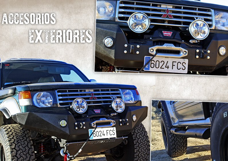 Accesorios Mitsubishi Montero v20 Accesorios Mitsubishi Montero v20