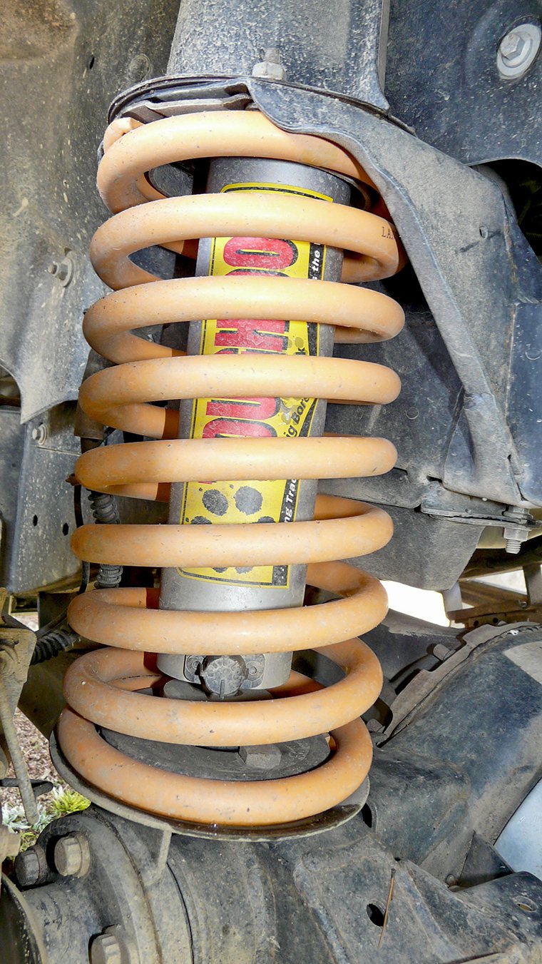 amortiguadores defender overland