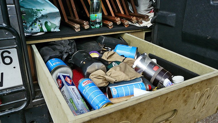 defender overland cajonera