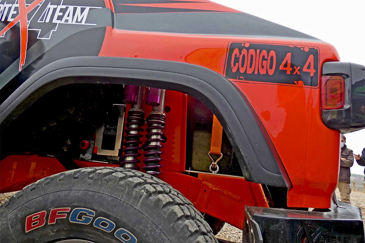 suspension trasera doble amortiguador